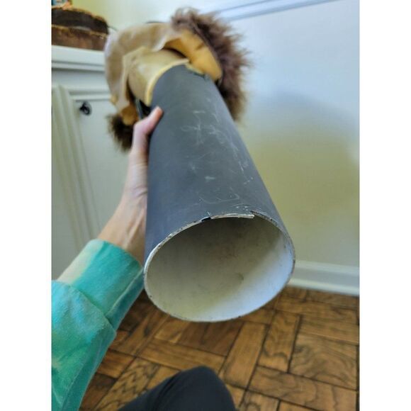 Rotating mad scientist vintage handmade Halloween prop rat - Picture 8 of 9